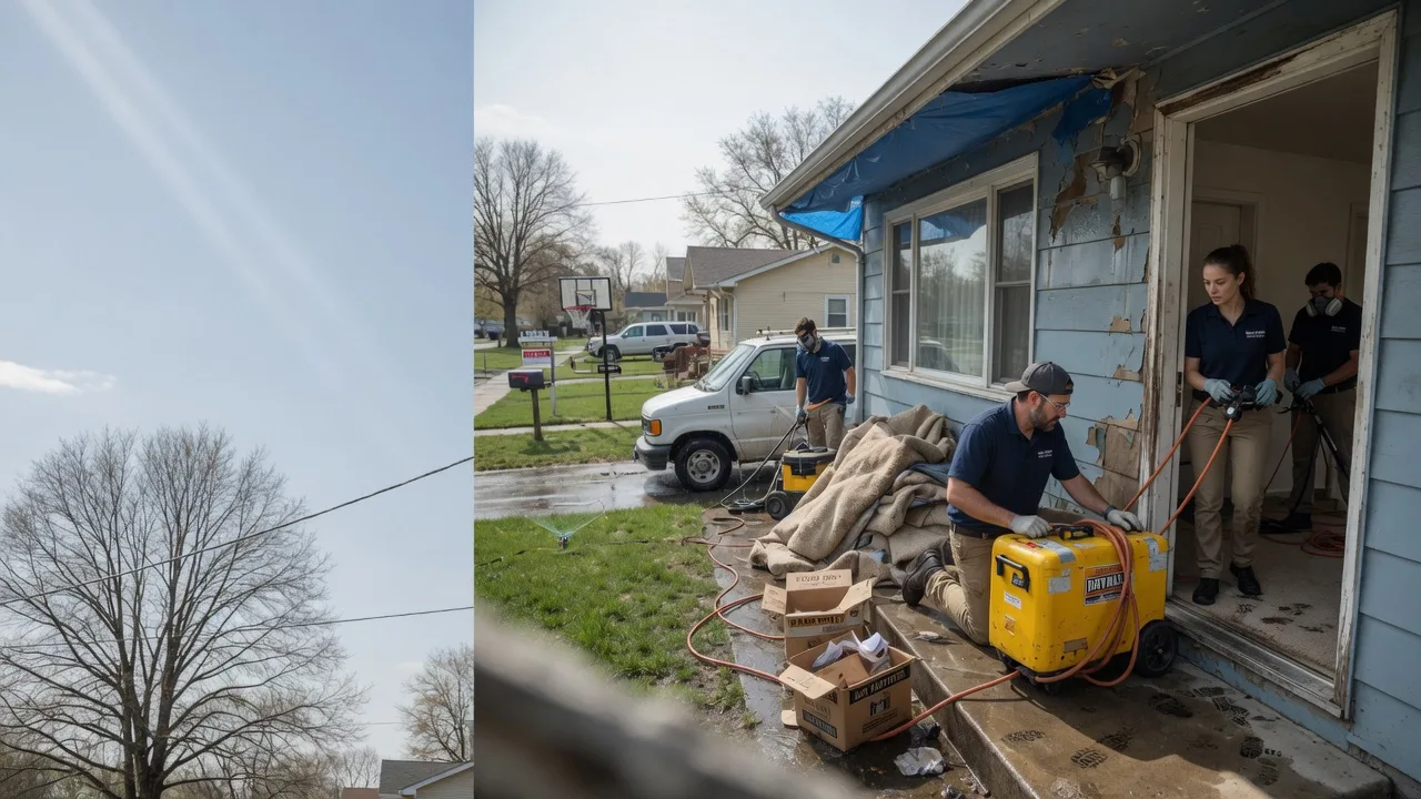 Basement Flood Cleanup in Wasco, OR near me